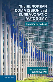 Couverture de l’ouvrage The European Commission and Bureaucratic Autonomy