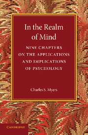 Cover of the book In the Realm of Mind