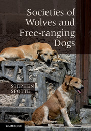 Couverture de l’ouvrage Societies of Wolves and Free-ranging Dogs