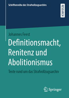 Couverture de l’ouvrage Definitionsmacht, Renitenz und Abolitionismus