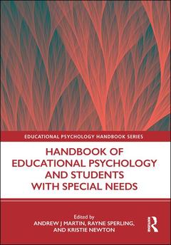 Couverture de l’ouvrage Handbook of Educational Psychology and Students with Special Needs
