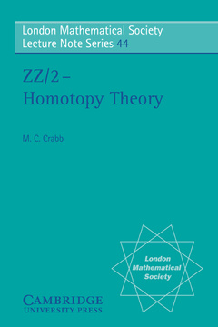 Couverture de l’ouvrage ZZ/2 - Homotopy Theory