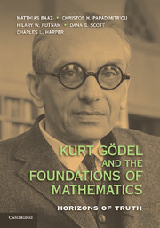 Cover of the book Kurt Gödel and the Foundations of Mathematics