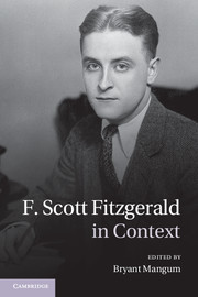 Couverture de l’ouvrage F. Scott Fitzgerald in Context