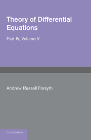 Couverture de l’ouvrage Theory of Differential Equations