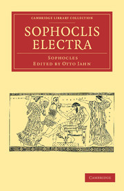 Couverture de l’ouvrage Sophoclis Electra