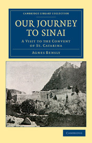 Couverture de l’ouvrage Our Journey to Sinai