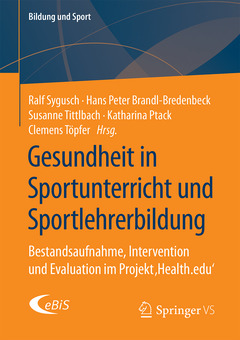 Couverture de l’ouvrage Gesundheit in Sportunterricht und Sportlehrerbildung