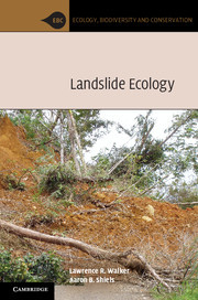 Couverture de l’ouvrage Landslide Ecology