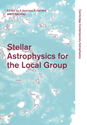 Couverture de l’ouvrage Stellar Astrophysics for the Local Group