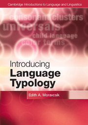 Couverture de l’ouvrage Introducing Language Typology