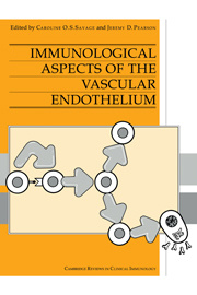 Couverture de l’ouvrage Immunological Aspects of the Vascular Endothelium