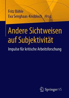 Cover of the book Andere Sichtweisen auf Subjektivität