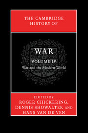 Couverture de l’ouvrage The Cambridge History of War: Volume 4, War and the Modern World
