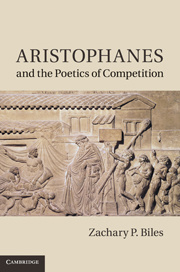 Couverture de l’ouvrage Aristophanes and the Poetics of Competition