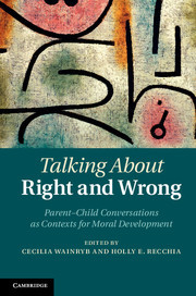 Couverture de l’ouvrage Talking about Right and Wrong