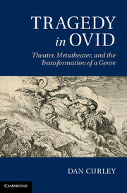 Couverture de l’ouvrage Tragedy in Ovid