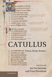 Couverture de l’ouvrage Catullus