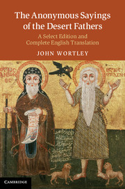 Cover of the book The Anonymous Sayings of the Desert Fathers