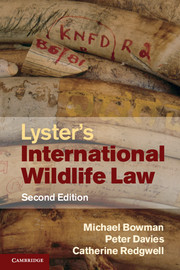 Couverture de l’ouvrage Lyster's International Wildlife Law