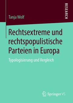 Couverture de l’ouvrage Rechtsextreme und rechtspopulistische Parteien in Europa