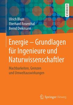 Couverture de l’ouvrage Energie – Grundlagen für Ingenieure und Naturwissenschaftler