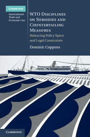 Couverture de l’ouvrage WTO Disciplines on Subsidies and Countervailing Measures