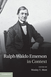 Couverture de l’ouvrage Ralph Waldo Emerson in Context