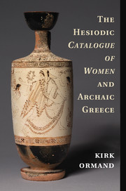 Couverture de l’ouvrage The Hesiodic Catalogue of Women and Archaic Greece