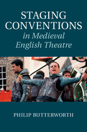 Couverture de l’ouvrage Staging Conventions in Medieval English Theatre