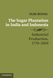 Couverture de l’ouvrage The Sugar Plantation in India and Indonesia