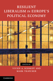 Couverture de l’ouvrage Resilient Liberalism in Europe's Political Economy