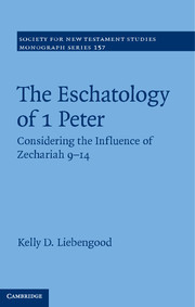 Couverture de l’ouvrage The Eschatology of 1 Peter