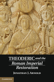 Couverture de l’ouvrage Theoderic and the Roman Imperial Restoration