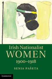 Couverture de l’ouvrage Irish Nationalist Women, 1900–1918