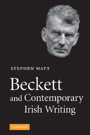 Couverture de l’ouvrage Beckett and Contemporary Irish Writing