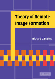 Cover of the book Theory of Remote Image Formation