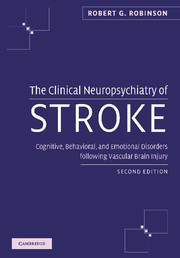Cover of the book The Clinical Neuropsychiatry of Stroke