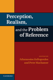 Couverture de l’ouvrage Perception, Realism, and the Problem of Reference