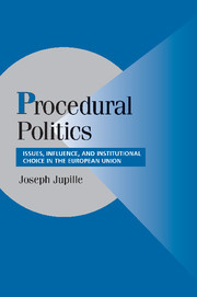 Couverture de l’ouvrage Procedural Politics