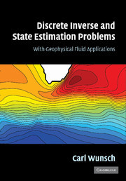 Couverture de l’ouvrage Discrete Inverse and State Estimation Problems
