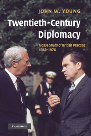 Couverture de l’ouvrage Twentieth-Century Diplomacy