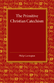 Couverture de l’ouvrage The Primitive Christian Catechism