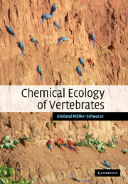 Couverture de l’ouvrage Chemical Ecology of Vertebrates