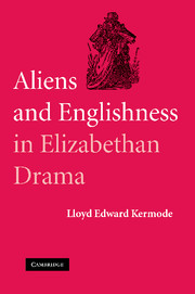 Cover of the book Aliens and Englishness in Elizabethan Drama