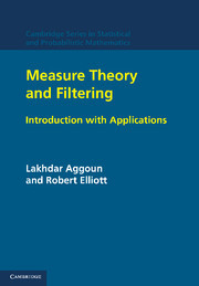 Cover of the book Measure Theory and Filtering