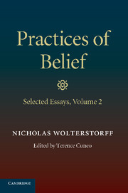 Couverture de l’ouvrage Practices of Belief: Volume 2, Selected Essays