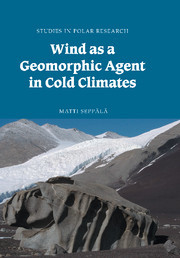 Couverture de l’ouvrage Wind as a Geomorphic Agent in Cold Climates