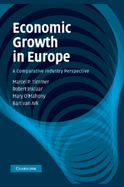 Couverture de l’ouvrage Economic Growth in Europe