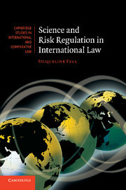 Cover of the book Science and Risk Regulation in International Law